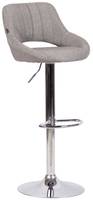 Barhocker Milet Stoff chrom