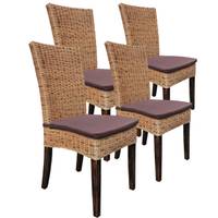 4er Esszimmer Rattanstuhl Cardine cabana