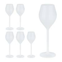 Champagner Gläser Kunststoff 6er Set