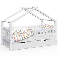 Kinderbett „Design“ Schublade Bettgitter
