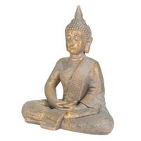 Buddha Figur 40x24x48 cm bronze
