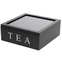 Boîte à thé, 9 compartiments