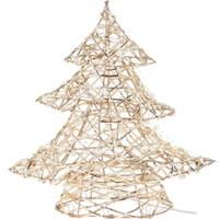 Weihnachtsbaum aus Metall, 20 LED, 30 cm
