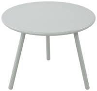 Atmosphera Table Enfant Blanc Diamètre 60 Cm - Design Doux Et Portable