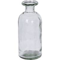 Blumenvase Flasche, recyceltes Glas