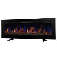 Elektrischer Einbaukamin 60"