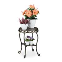 Blumenhocker Gusseisen rund
