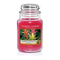 Kerze im Glas mit Deckel "Jungle tropica