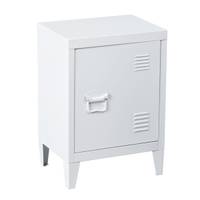 Kleiner Metallschrank GRAVES SOLO WHITE