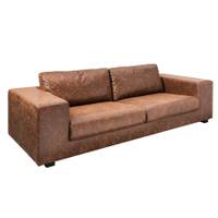 3er Sofa MR LOUNGER 220cm  braun