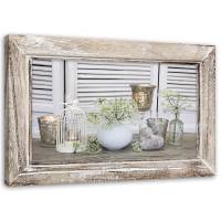 Wandbild Stillleben Rustical Shabby chic