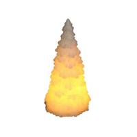 Sapin en parafine décoration lumineuse l
