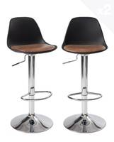 KAYELLES Tabouret de bar SIG (Lot de 2)