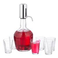 Wasserspender Set mit 6 Gläsern