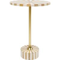 Beistelltisch Domero Cirque  Weiß Ø40cm