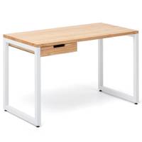 Table  bureau 1 tiroir 60x120x75cm BL-NA