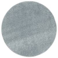 Hochflor Velours Teppich Mona Rund