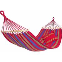 Hamac en coton et polyester avec sac de