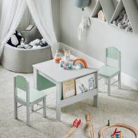 Kindertisch mit 2 Stühlen KMB88-HG