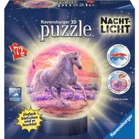 Puzzle Pferde am Strand mit LED