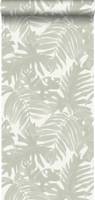 papier peint feuilles tropicales