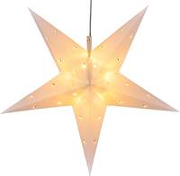 Stern Weihnachtsstern 12 LED 44cm weiß