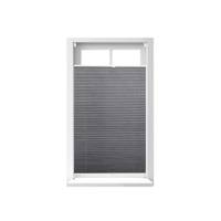 1 x Plissee Rollo grau 80 x 130 cm