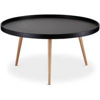 Couchtisch Opus Schwarz ø90 cm