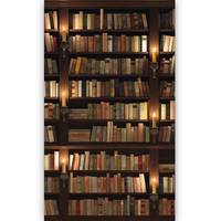 Türtapete Bücherregal 86 x 200cm