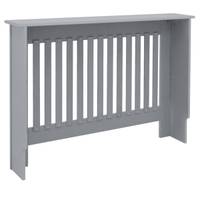 Habillage de radiateur 112x19x82 cm Gris