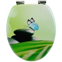 Premuim Abattant WC - Papillon bleu