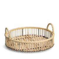Deko-Tablett RATTAN, Ø 32 cm, ZELLER