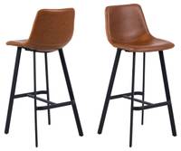 Tabouret de bar Oregon lot de 2