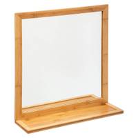 Spiegel mit Ablage, 47 x 51 cm