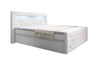 Boxspringbett Menzogna LED und Stauraum