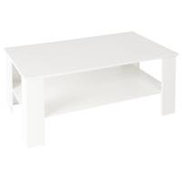 Table basse 100x57x43cm blanc