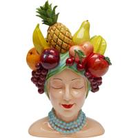 Vase femme fruits