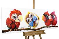 Tableau peint Personnage Central