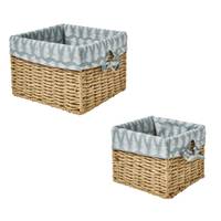 Paniers de rangement 25x25cm