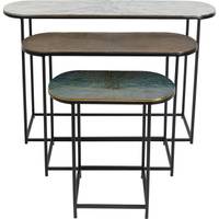 Tables d'appoint Ray Oval (lot de 3)