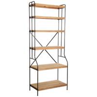 Etagère en bois et métal