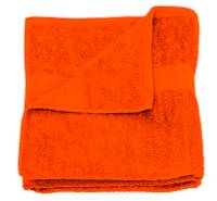 Handtuch orange 50x100 cm Frottee