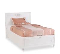 Lit Romantica avec espace de rangement