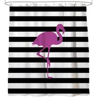 Duschvorhang Flamingo 180 x 200 cm