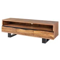 TV-Board MAMMUT 160cm braun Akazienholz