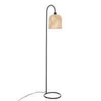 Stehlampe, Bambus-Lampenschirm, 159 cm