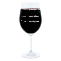 Gravur-Weinglas XL Grandpas Glass