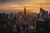 papier peint panoramique New York skylin