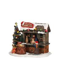 Weihnachtsdorf-Miniatur Weihnachtsmann
