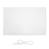 Voile d'ombrage rectangulaire blanc